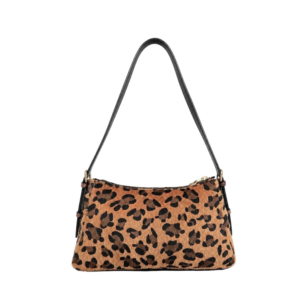 Valentino Orlandi Felino Cheetah Print Shoulder Bag New with Tags - Picture 2 of 5